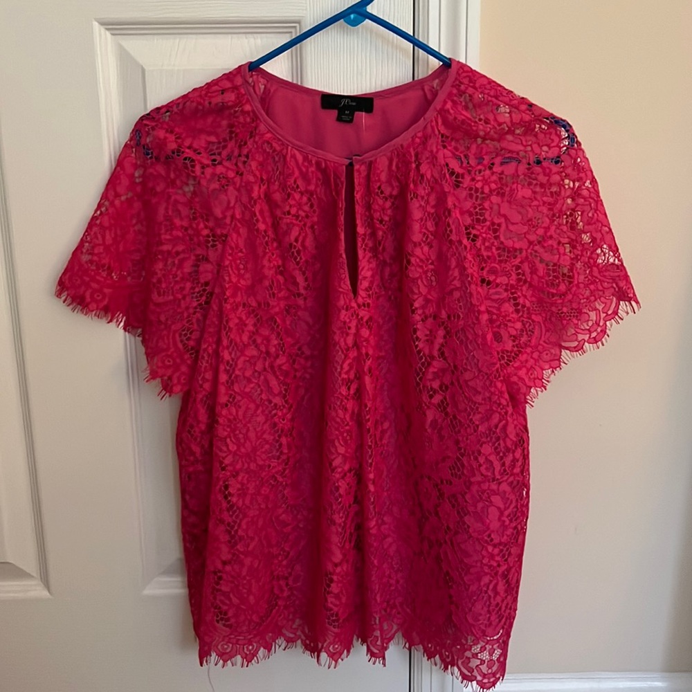 J.Crew Pink Blouse